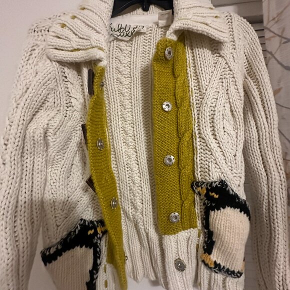 Anthropologie Field top Flower Valerie Wool - Picture 4 of 6